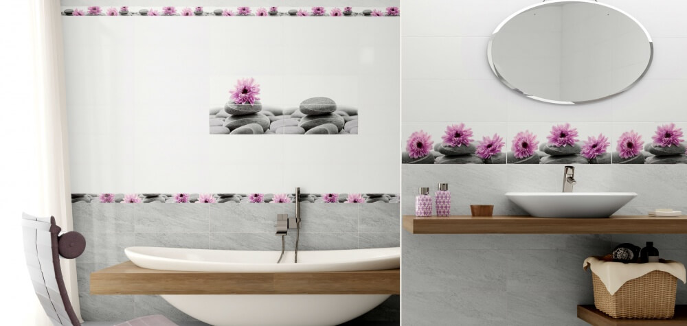 Фото в интерьере для ванной Cerrol  Granit