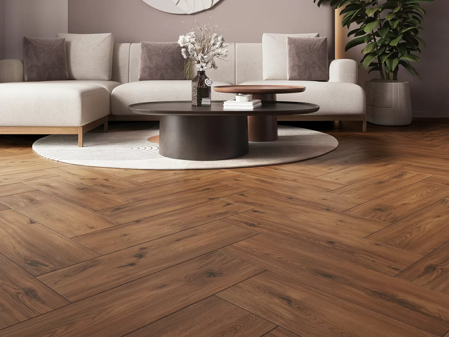 Фото в интерьере Cersanit Oakwood