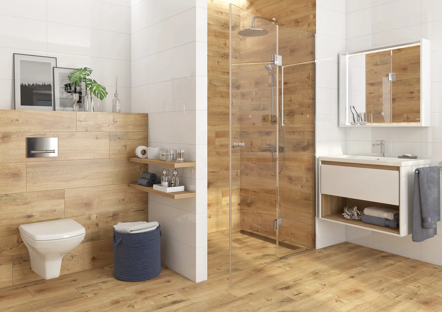 Фото в интерьере Cersanit Rustic