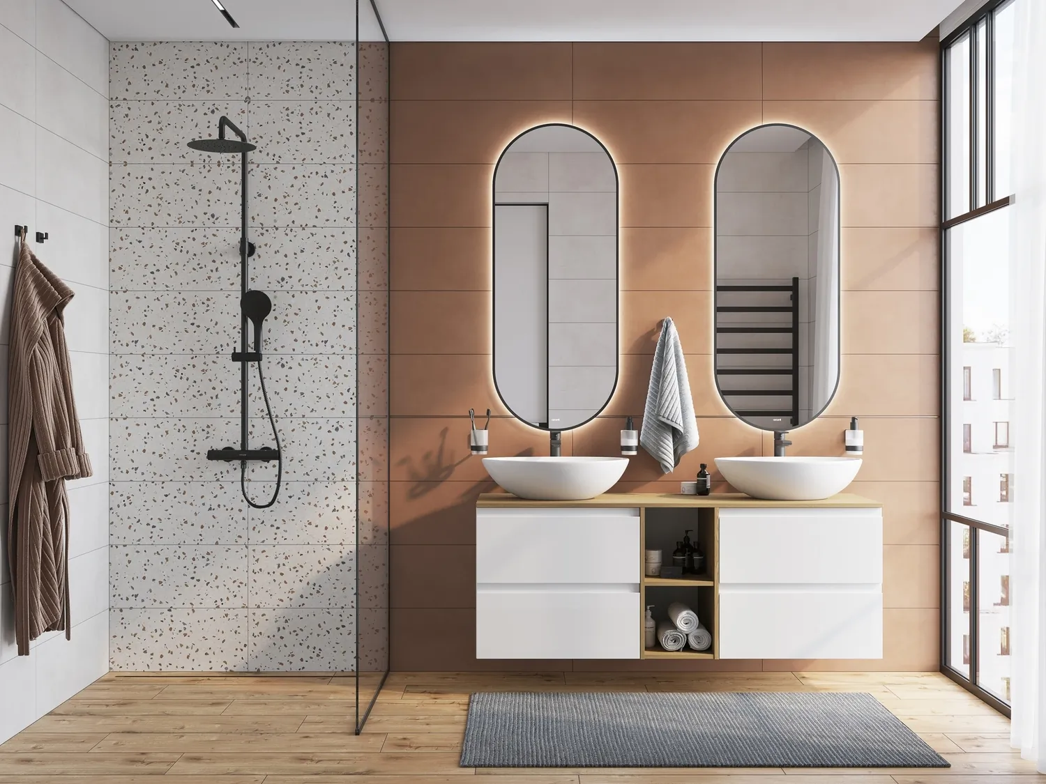 Фото в интерьере Cersanit Rustic