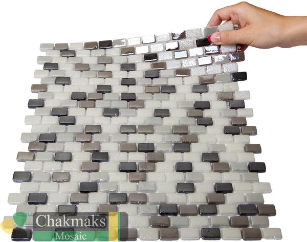 Chakmaks Glass 12*20 701 стеклянная мозаика — фото 2