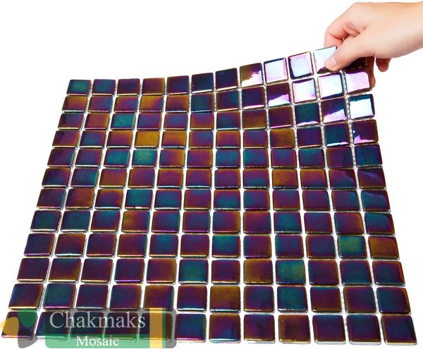Chakmaks Glass 23 Rossano стеклянная мозаика 30x30 — фото 2