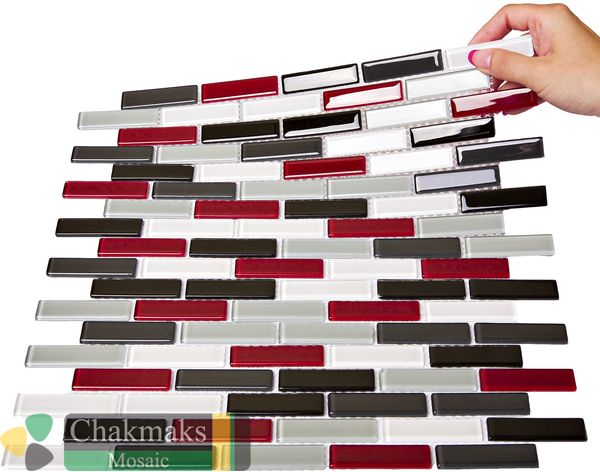Chakmaks Krista 15*62*4 Daisy стеклянная мозаика — фото 2