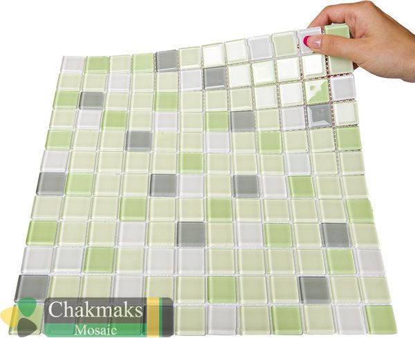 Chakmaks Krista 23*23*4 Amanda стеклянная мозаика — фото 2
