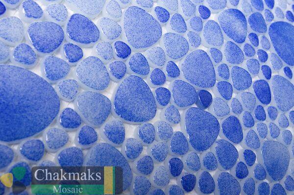 Chakmaks Pebble D.206 стеклянная мозаика 30x30 — фото 3
