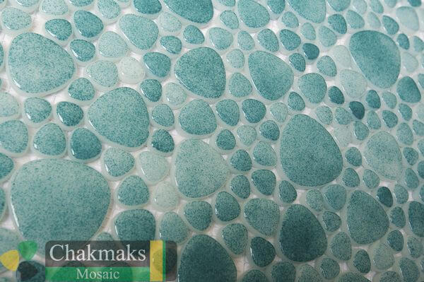 Chakmaks Pebble D.208 стеклянная мозаика 30x30 — фото 3