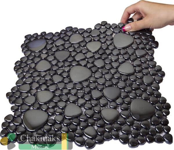 Chakmaks Pebble Pisa стеклянная мозаика 30x30 — фото 2