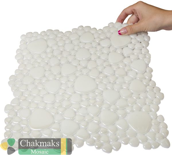 Chakmaks Pebble Savona стеклянная мозаика 30x30 — фото 2