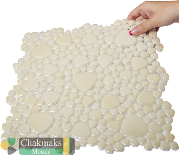 Chakmaks Pebble Vicenza стеклянная мозаика 30x30 — фото 2