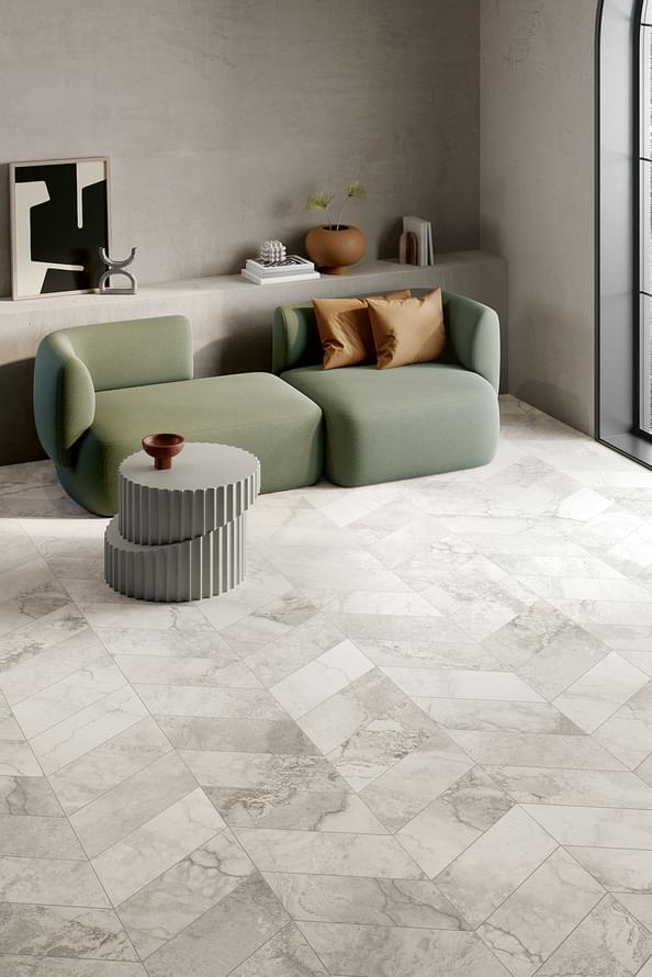 Фото в интерьере для гостиной COEM Ceramiche Touch Stone