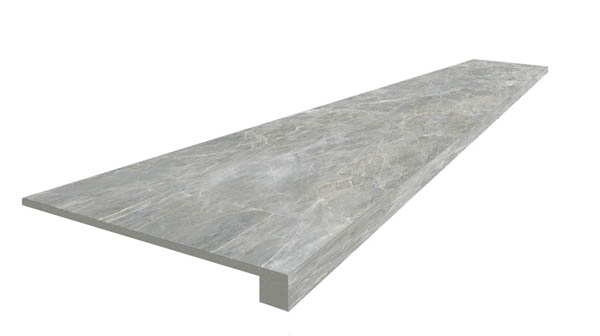 Керамогранитные ColiseumGres Фронтальная ступень CANOVA GREY SCAL. FRONT (620070002806) 33x60