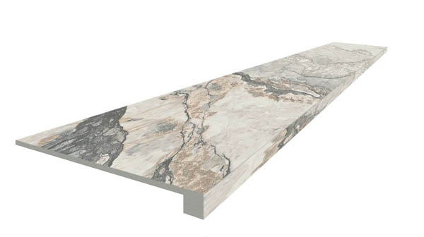 Керамогранитные ColiseumGres Фронтальная ступень CANOVA SAND SCAL. FRONT (620070002816) 33x120