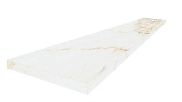 Керамогранитные ColiseumGres Угловая ступень CANOVA WHITE SCAL. ANG.SX левая (620070002824) 33x120