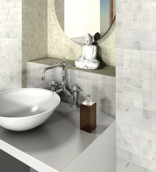 Фото в интерьере для ванной Colori Viva Natural Stone