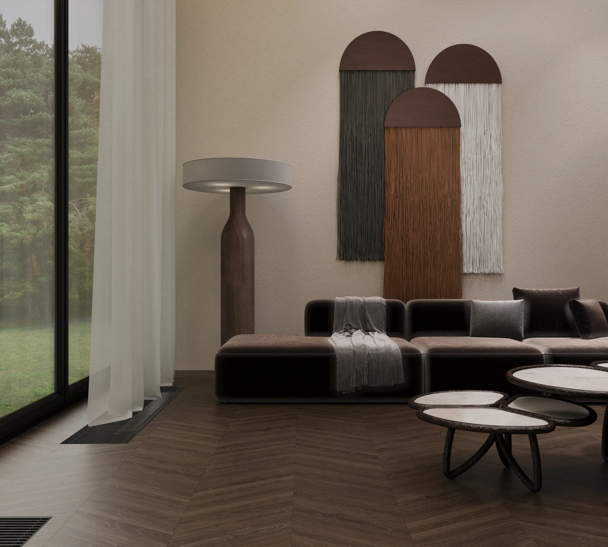 Фото в интерьере Creanza Alder Walnut