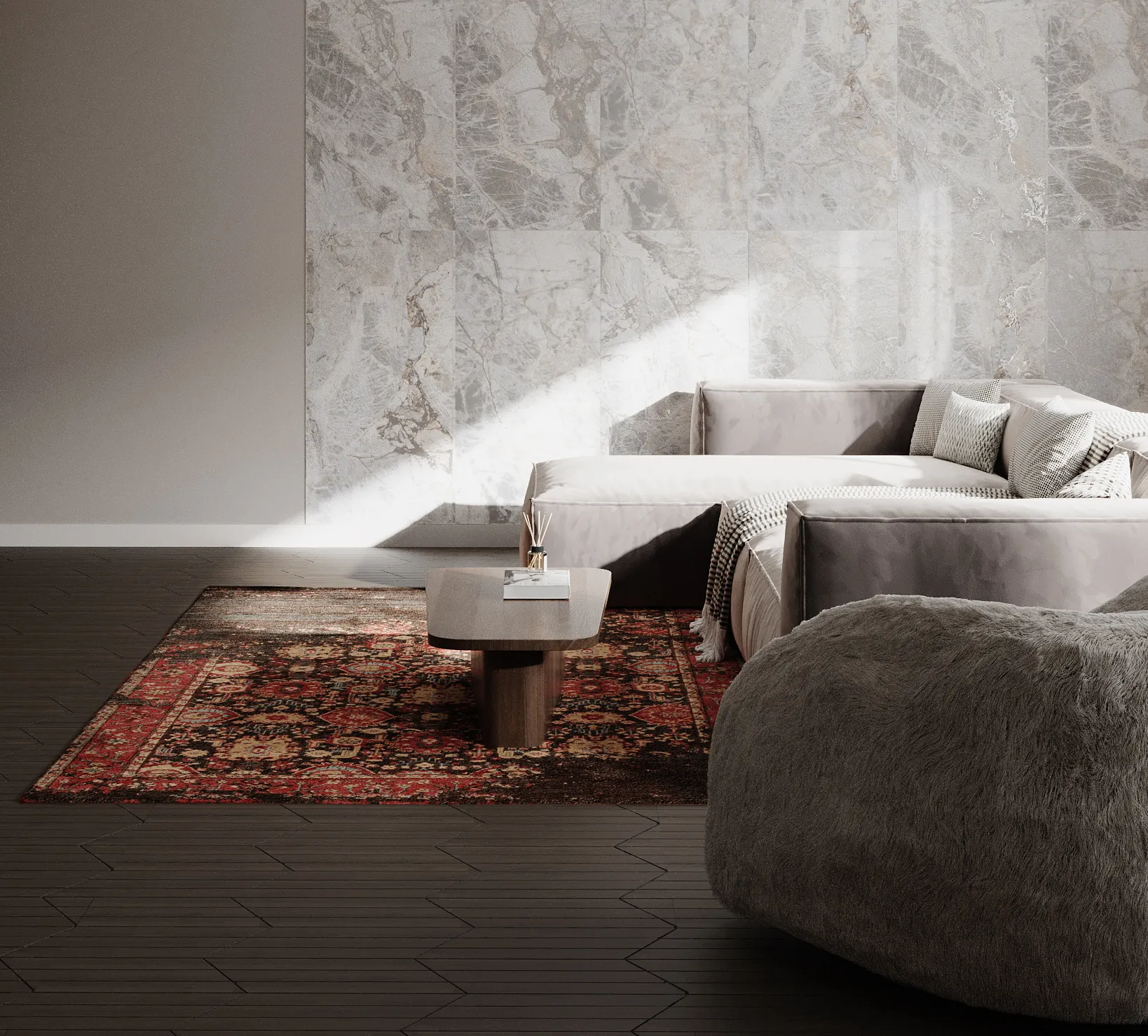 Фото в интерьере Creanza Alder Walnut