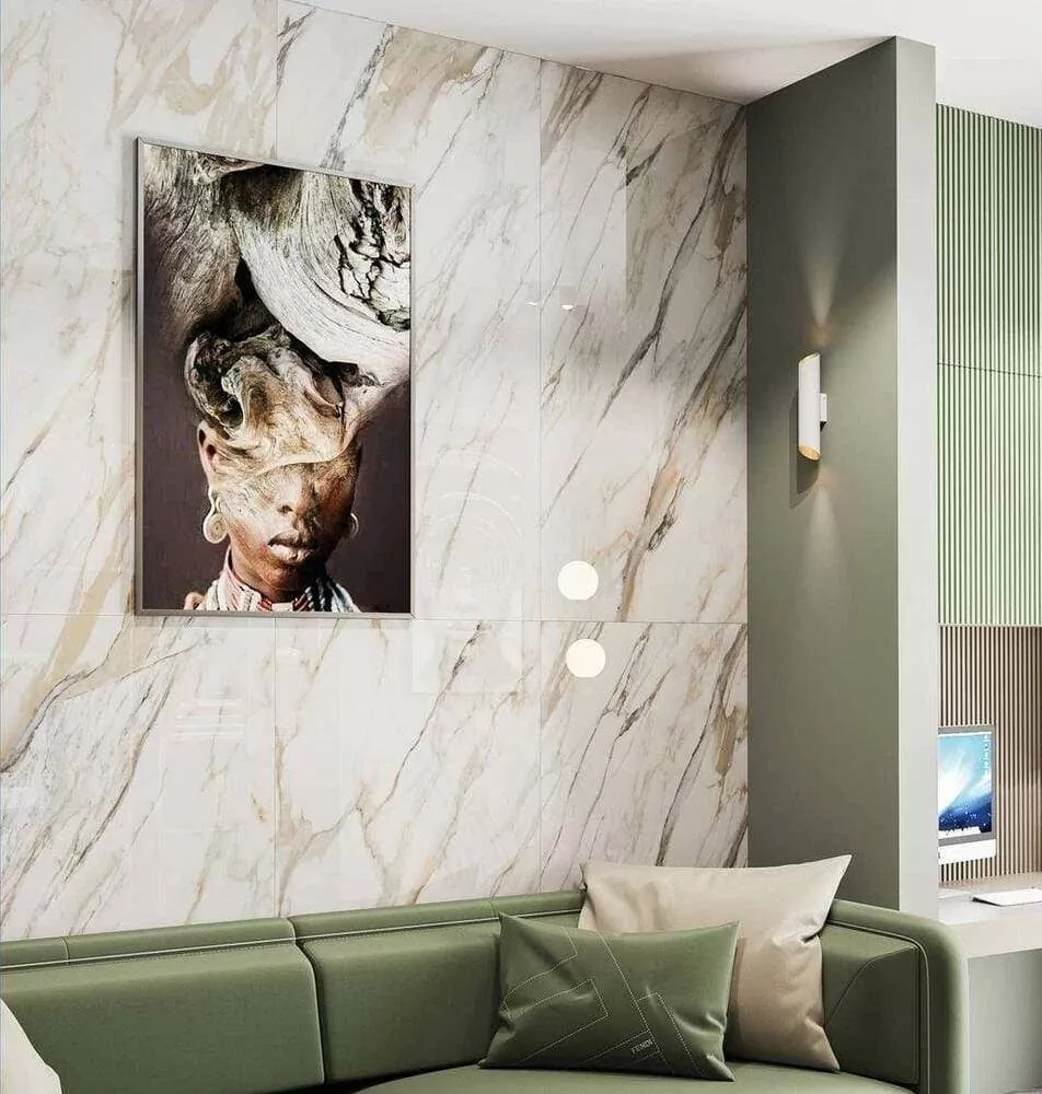 Фото в интерьере Cube Ceramica Calacatta