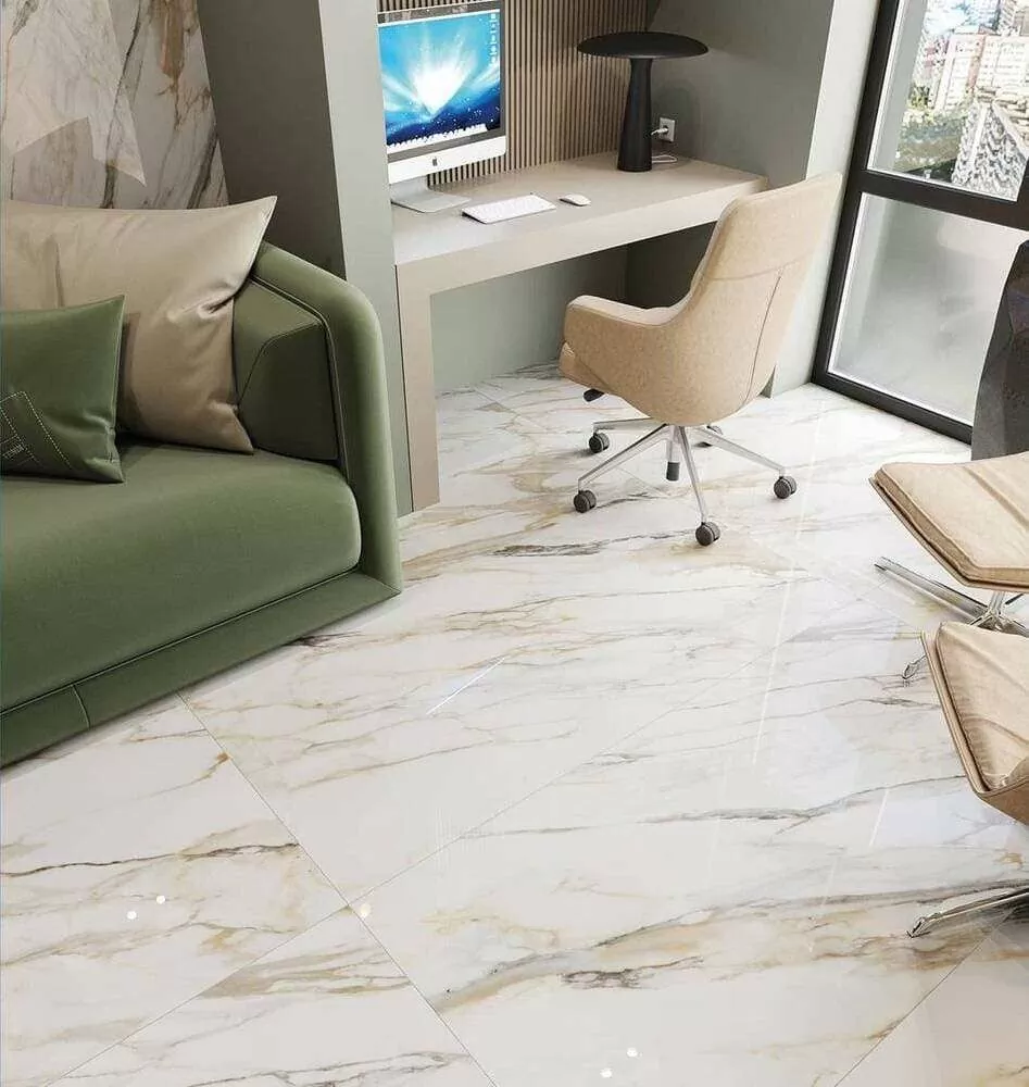 Фото в интерьере Cube Ceramica Calacatta