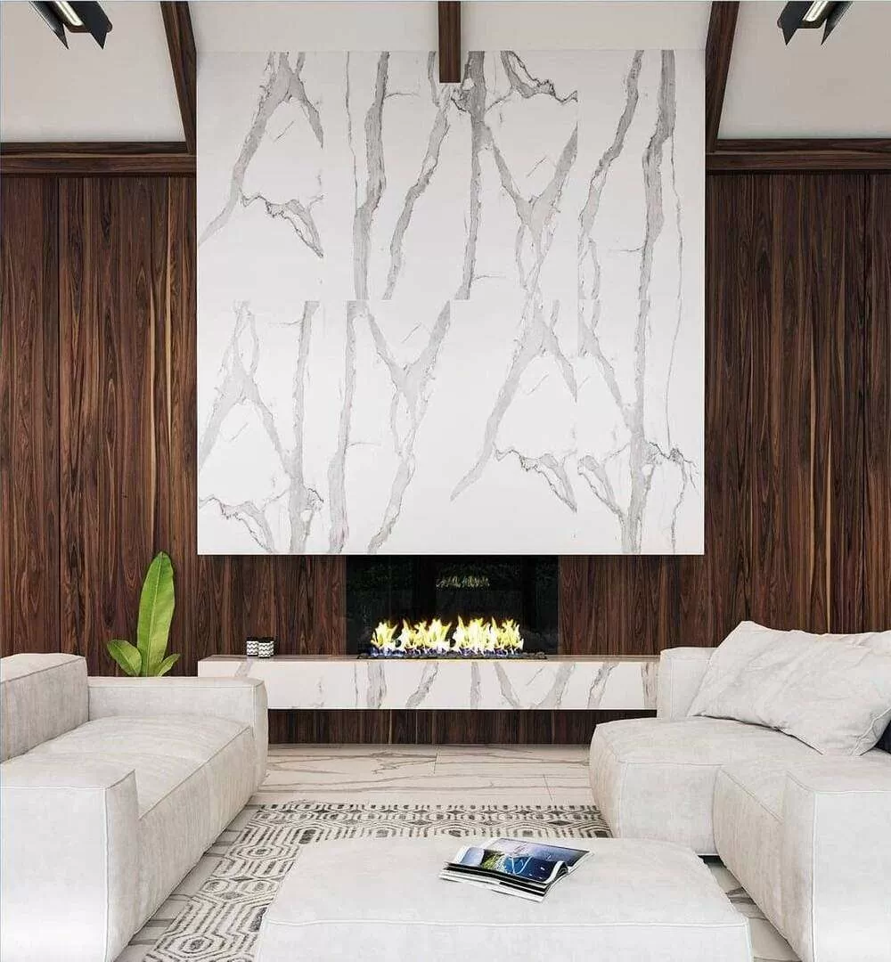 Фото в интерьере Cube Ceramica Calacatta