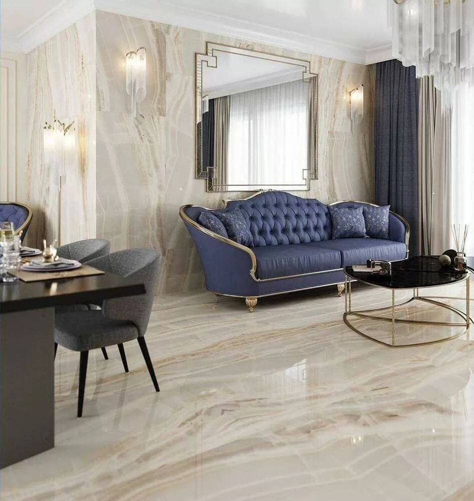 Фото в интерьере Cube Ceramica Golden Sky