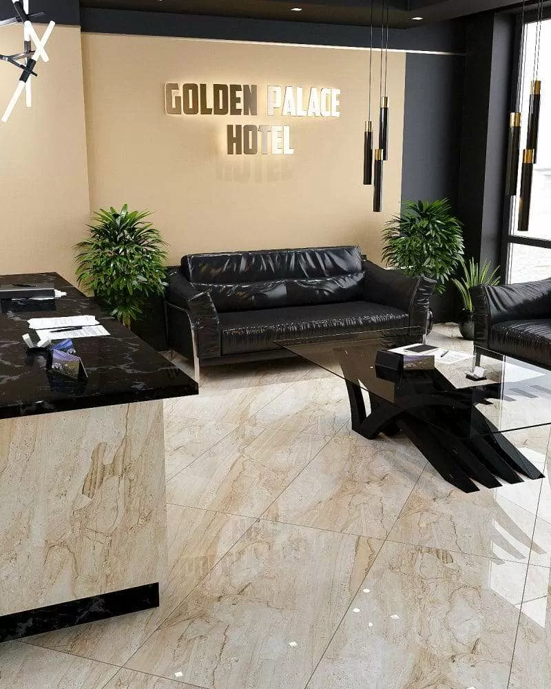 Фото в интерьере Cube Ceramica Travertine
