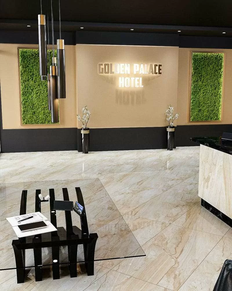 Фото в интерьере Cube Ceramica Travertine