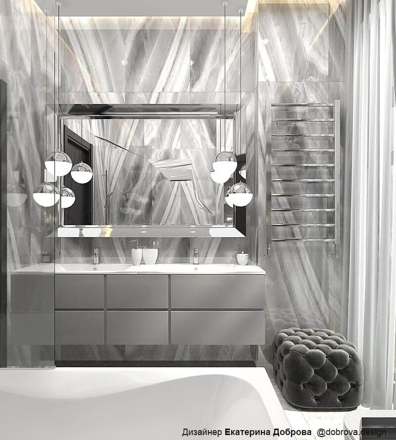 Фото в интерьере для ванной DecoVita Caramel