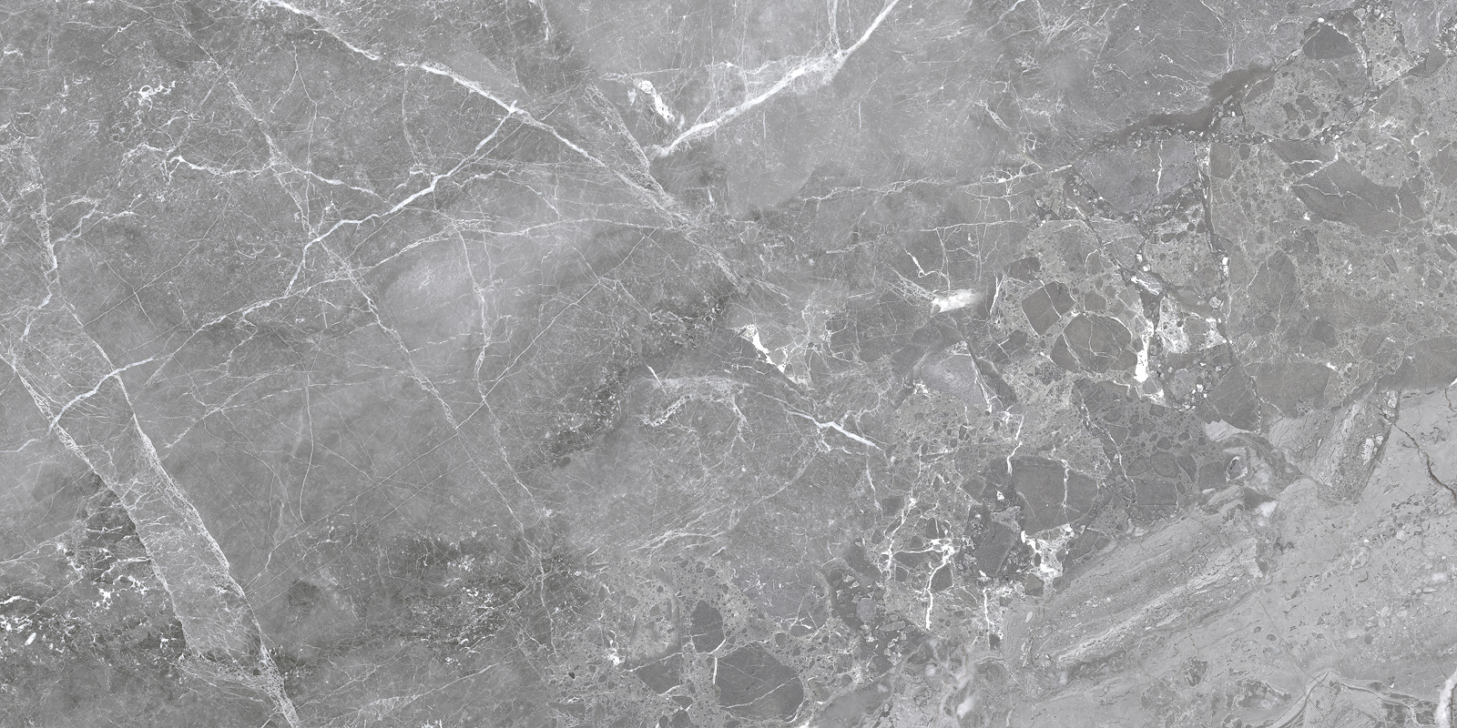 Матовый Delacora Керамогранит 60120GRY25 Greiny Graphite Sugar 600х1200x9.5 — фото 3