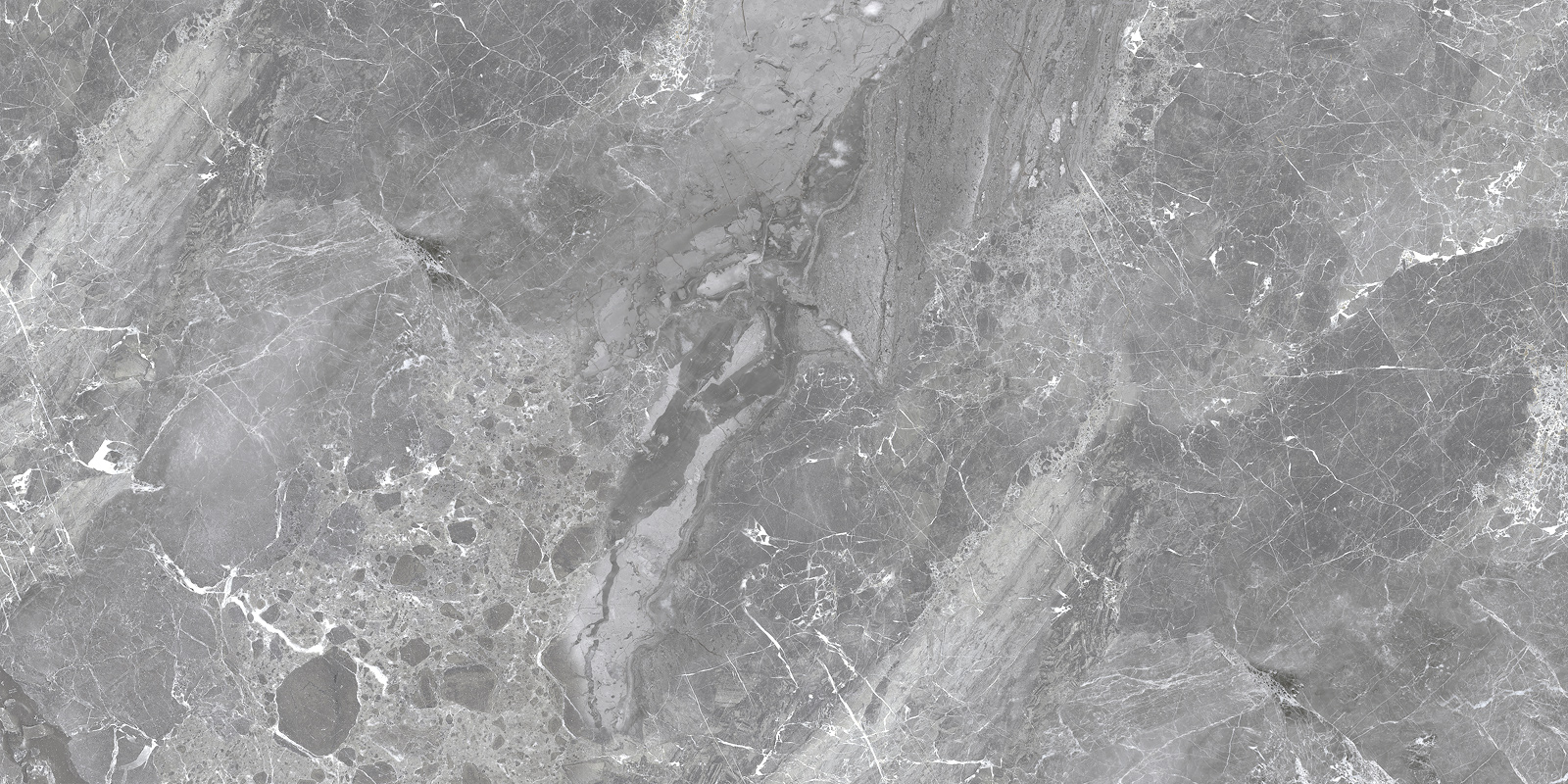 Матовый Delacora Керамогранит 60120GRY25 Greiny Graphite Sugar 600х1200x9.5 — фото 7