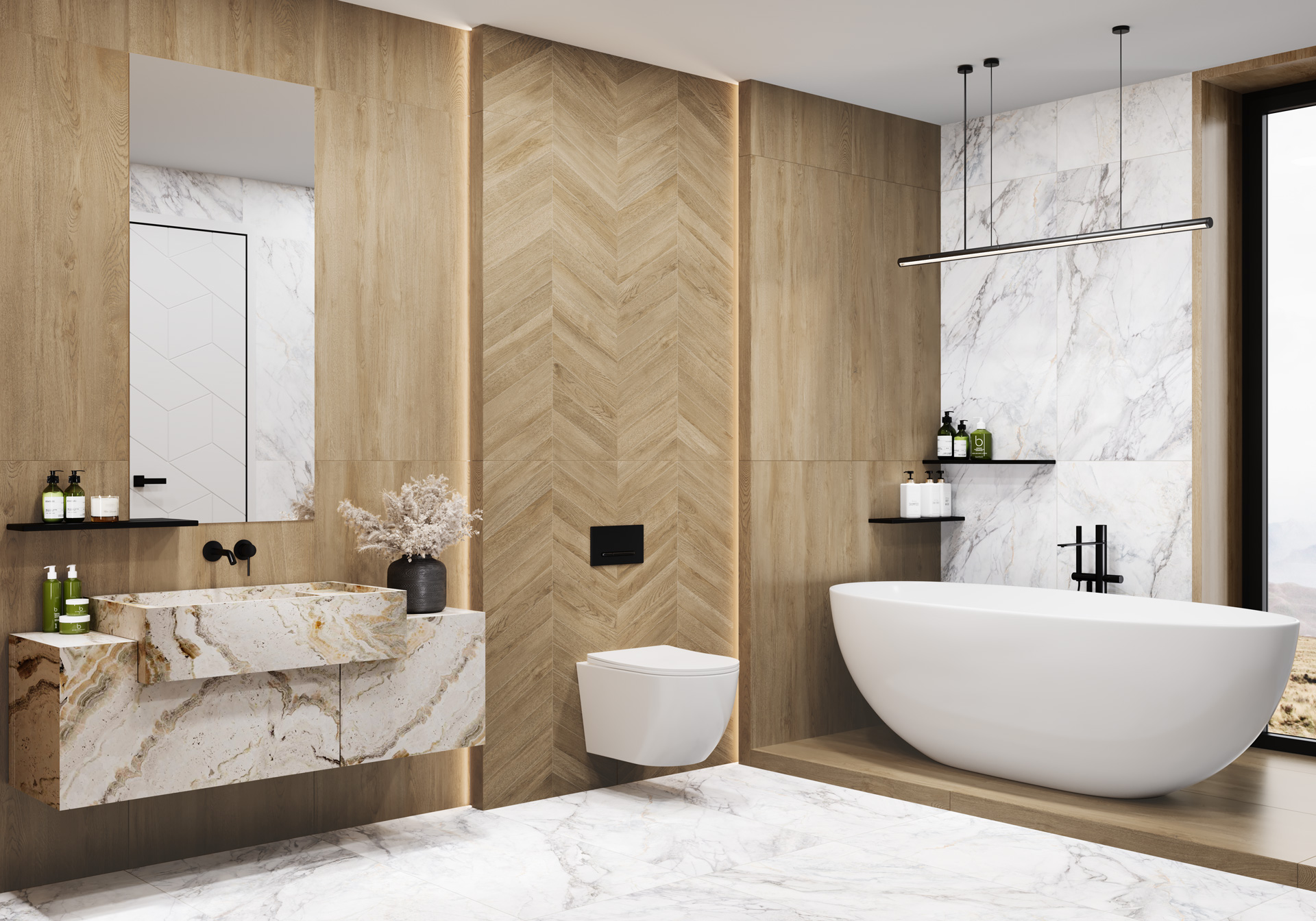 Фото в интерьере Delacora Walnut