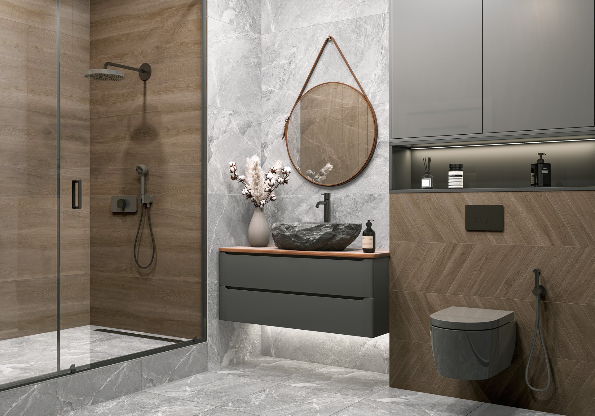 Фото в интерьере Delacora Walnut