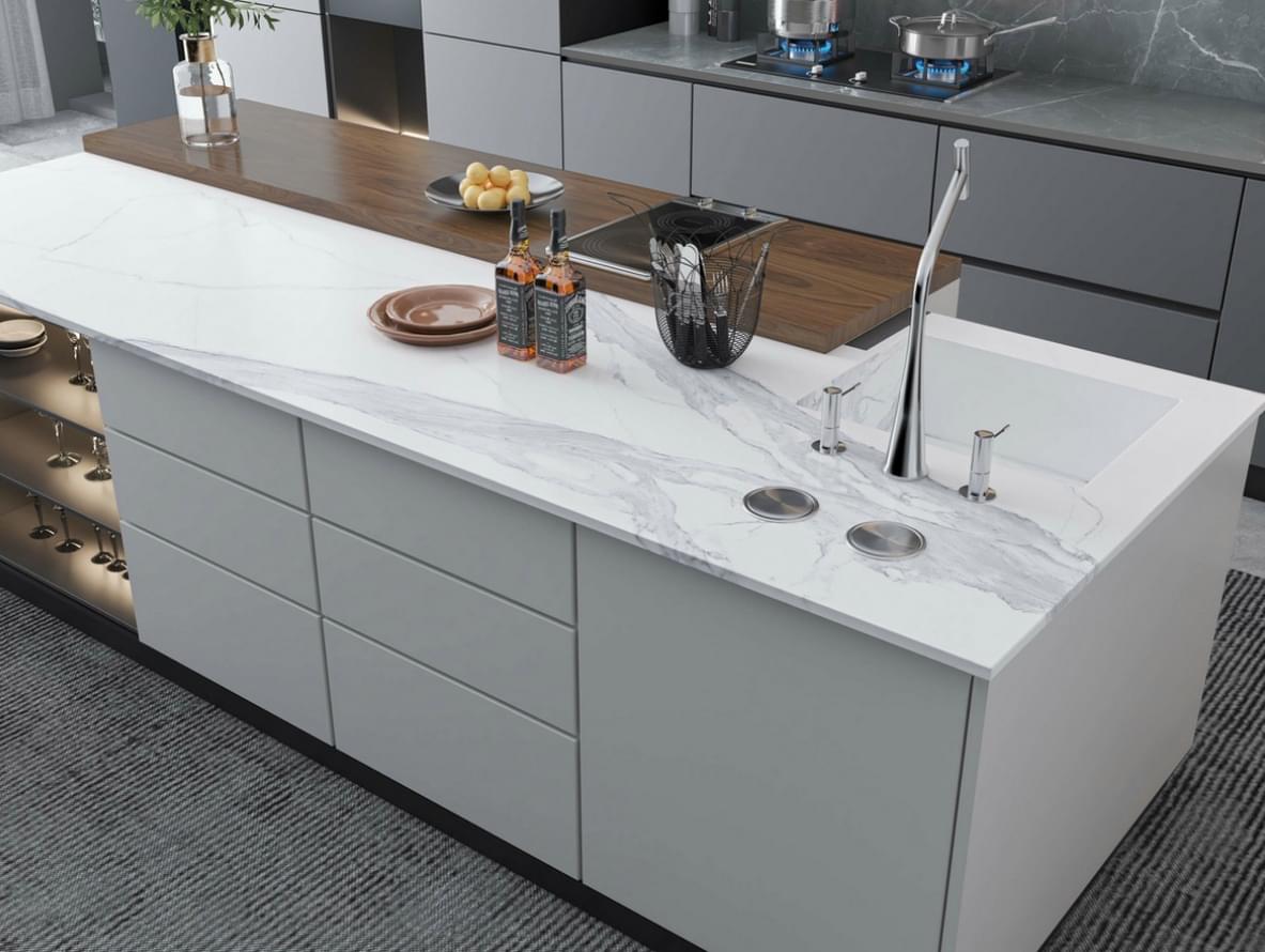 Фото в интерьере Delfone Super Arabescato