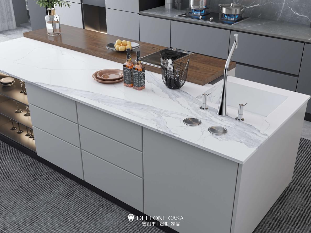 Фото в интерьере Delfone Super Arabescato