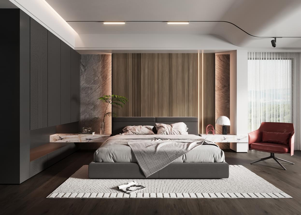 Фото в интерьере Delfone Walnut