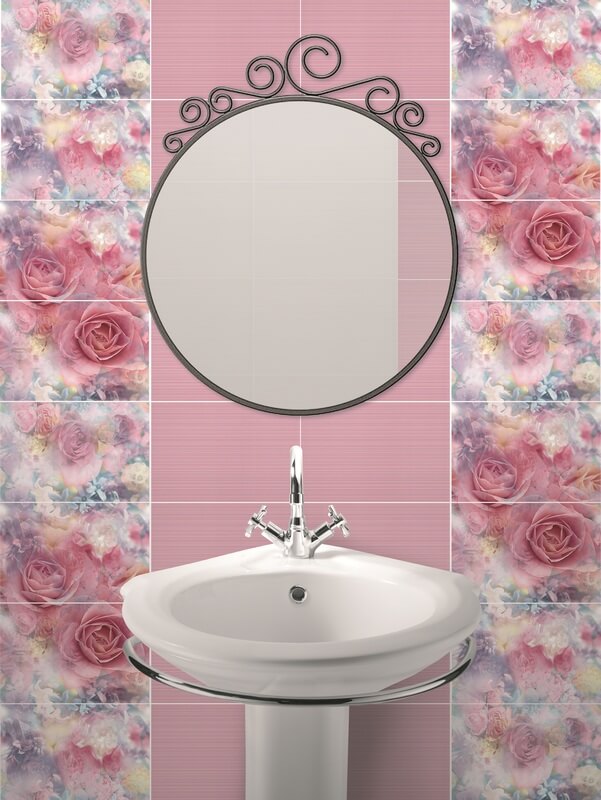 Фото в интерьере для туалета Дельта Керамика Bouquet