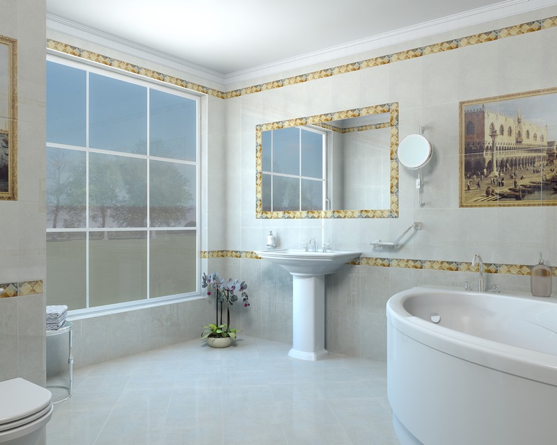 Фото в интерьере для ванной Дельта Керамика Венеция