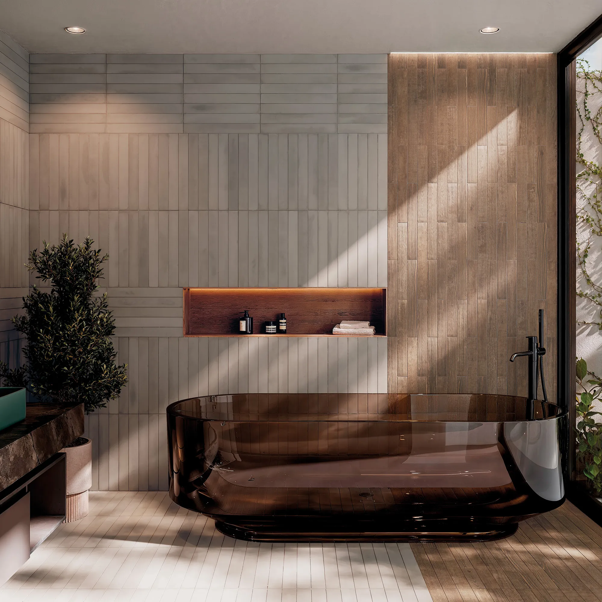 Фото в интерьере DNA Tiles Mixtura