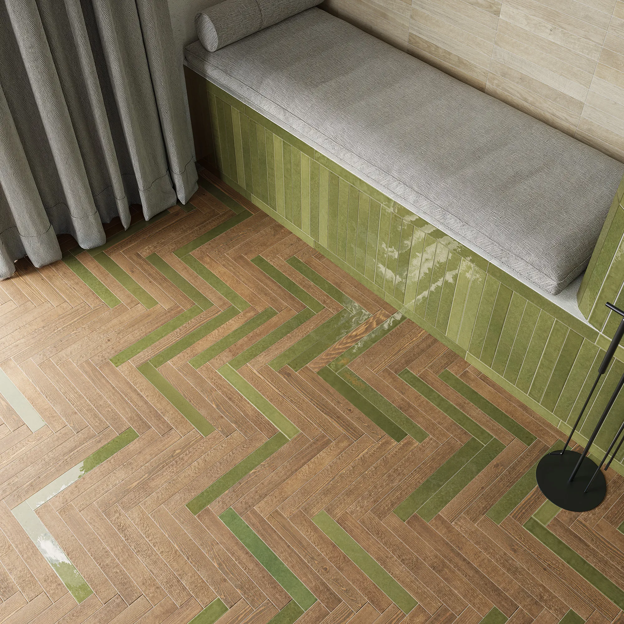 Фото в интерьере DNA Tiles Mixtura