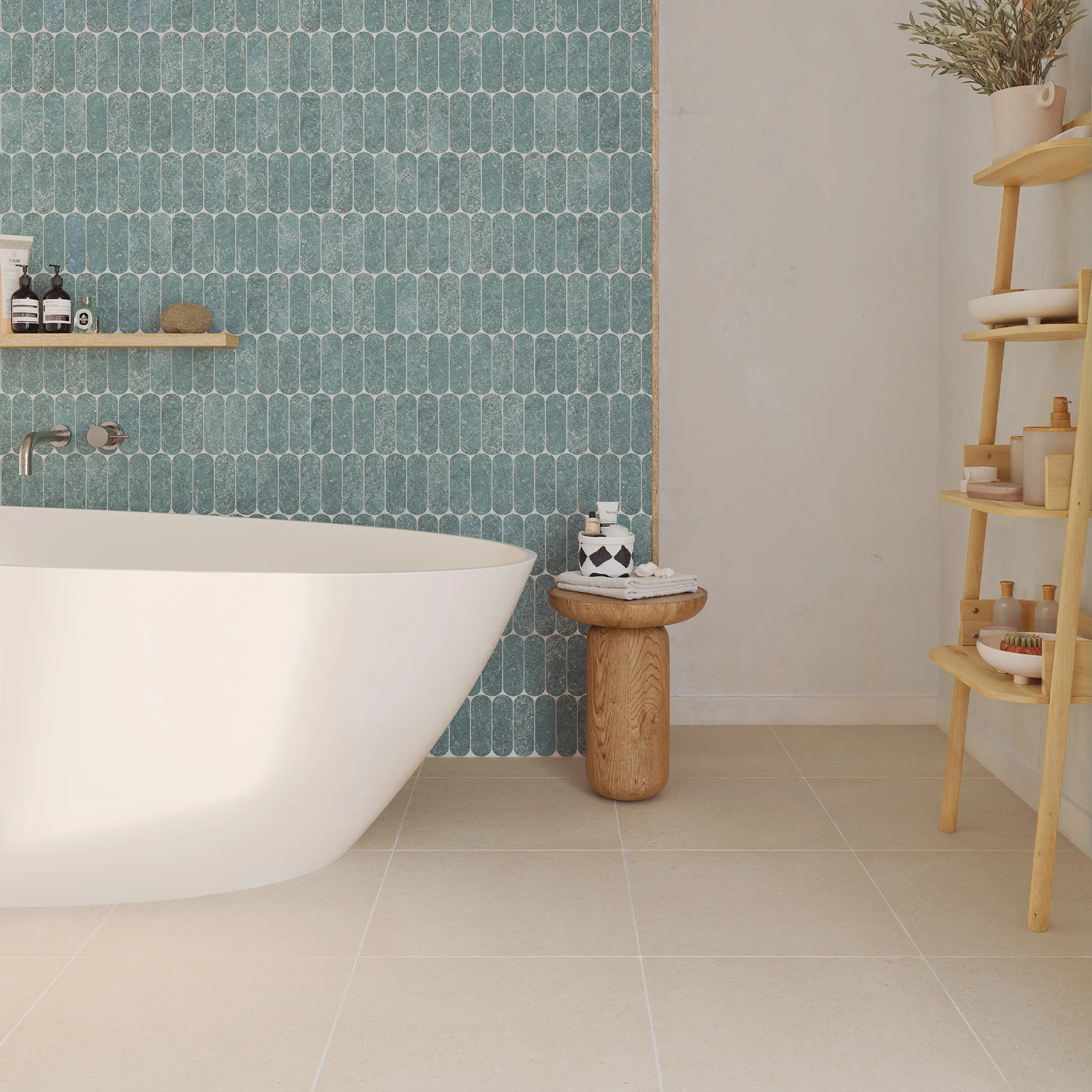 Фото в интерьере DNA Tiles Stone Dust