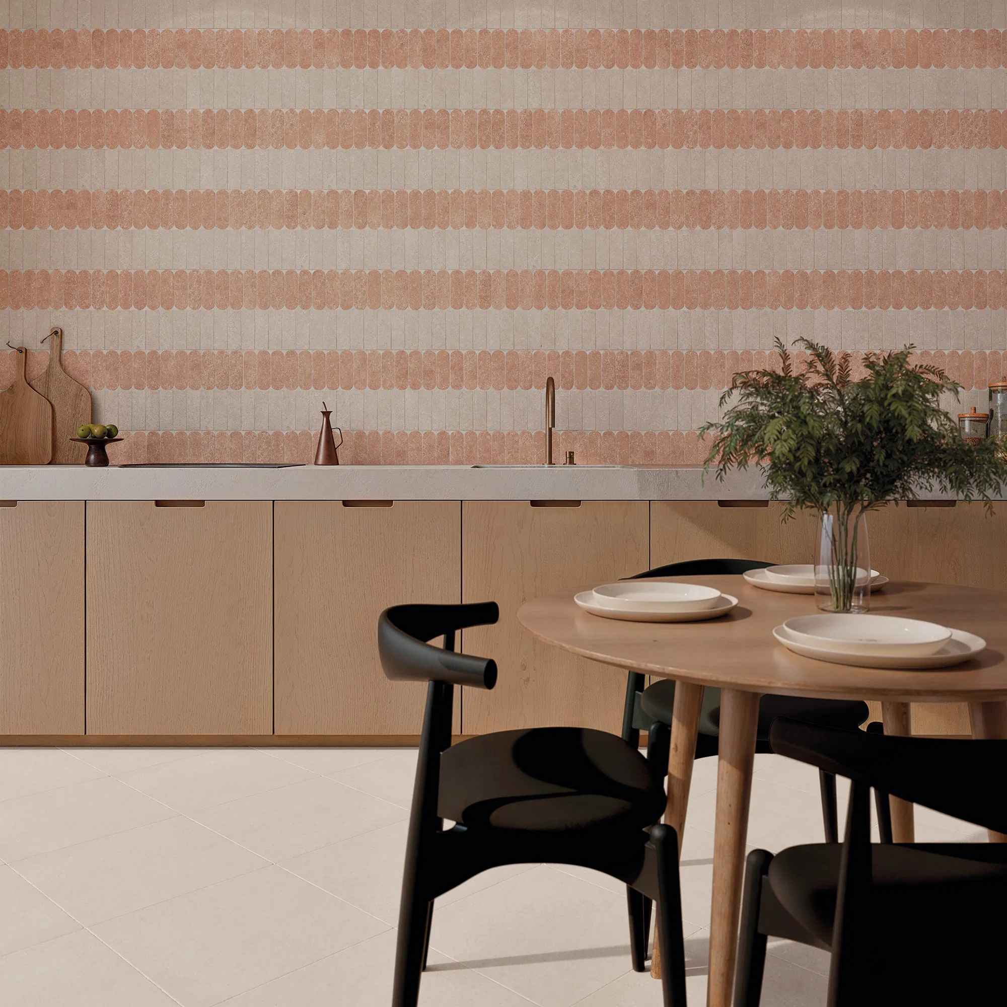 Фото в интерьере DNA Tiles Stone Dust