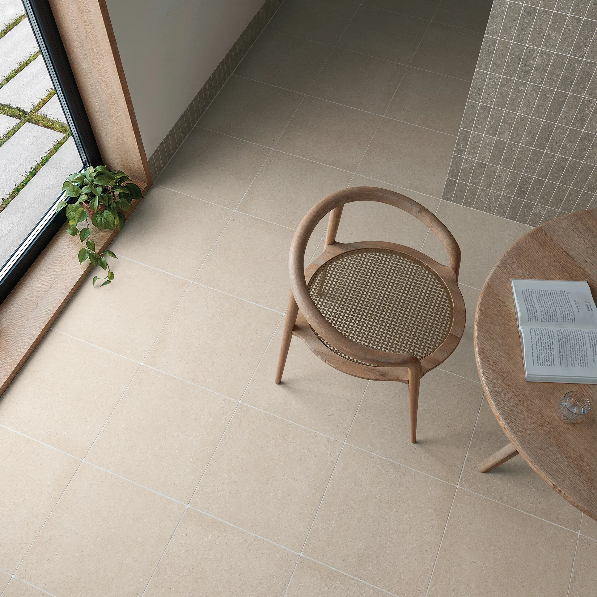 Фото в интерьере DNA Tiles Stone Dust