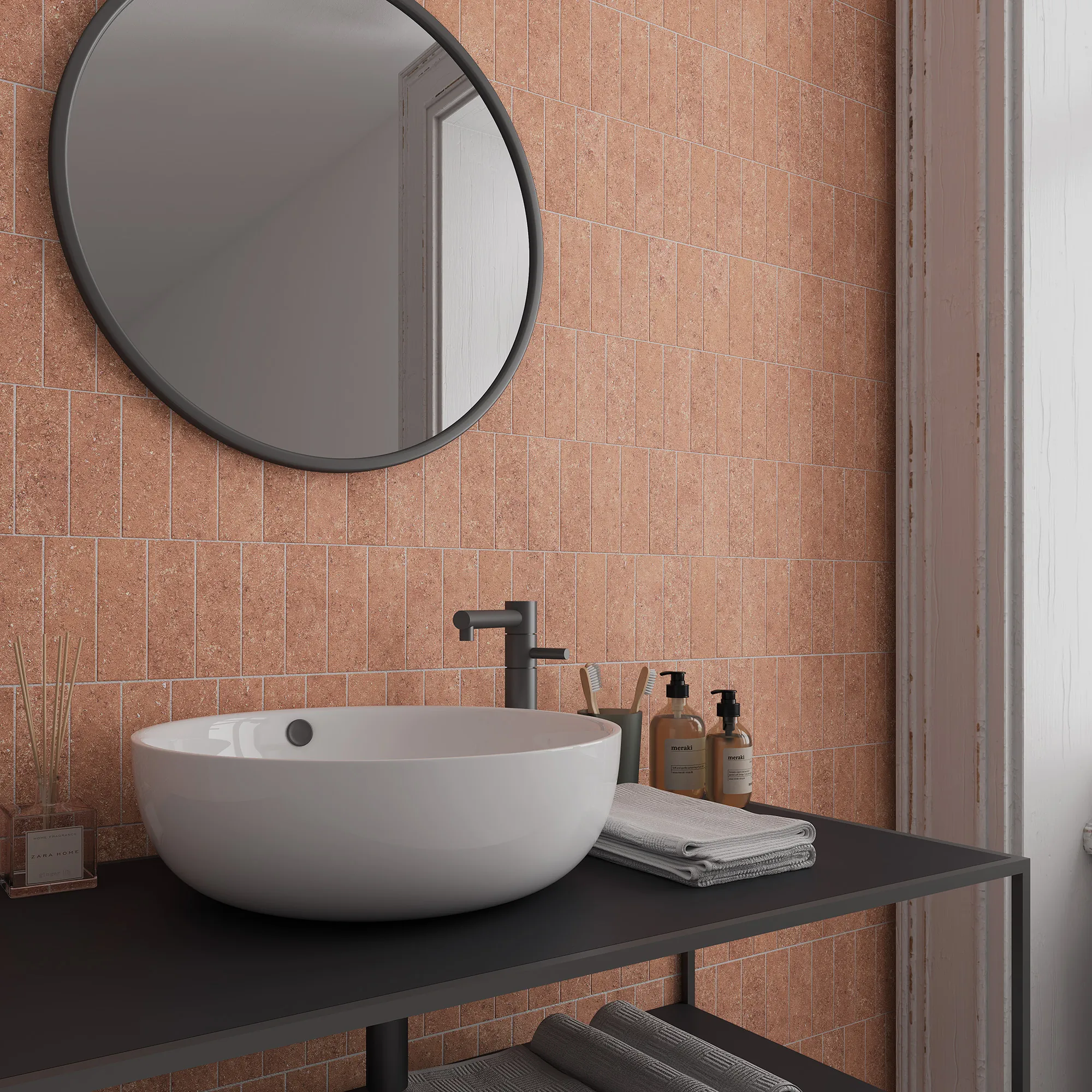 Фото в интерьере DNA Tiles Stone Dust