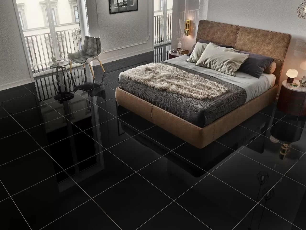 Фото в интерьере Duna Super Black