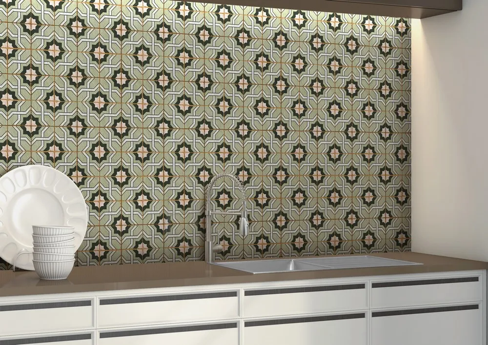 Фото в интерьере Ennface Pattern