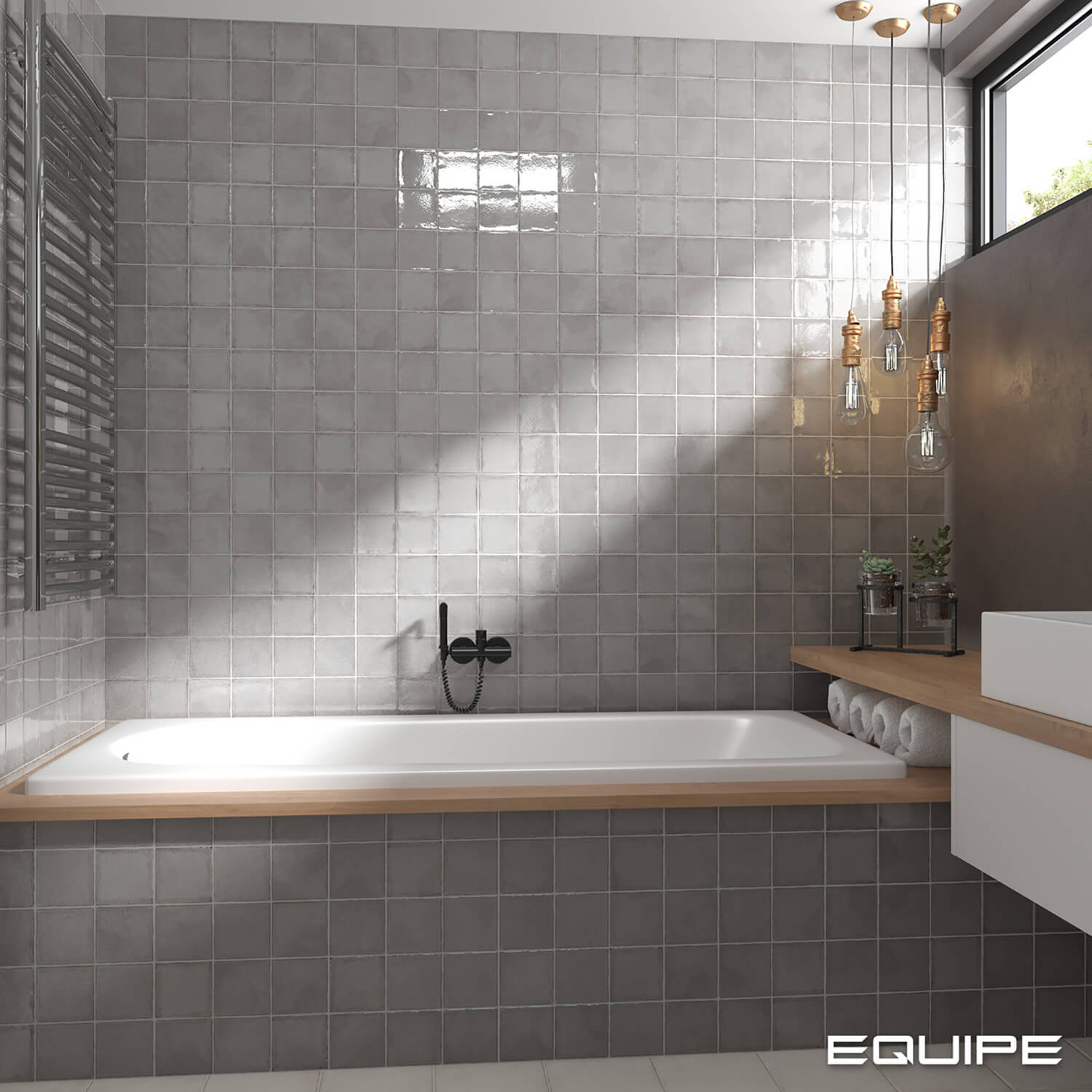 Фото в интерьере для ванной Equipe Altea