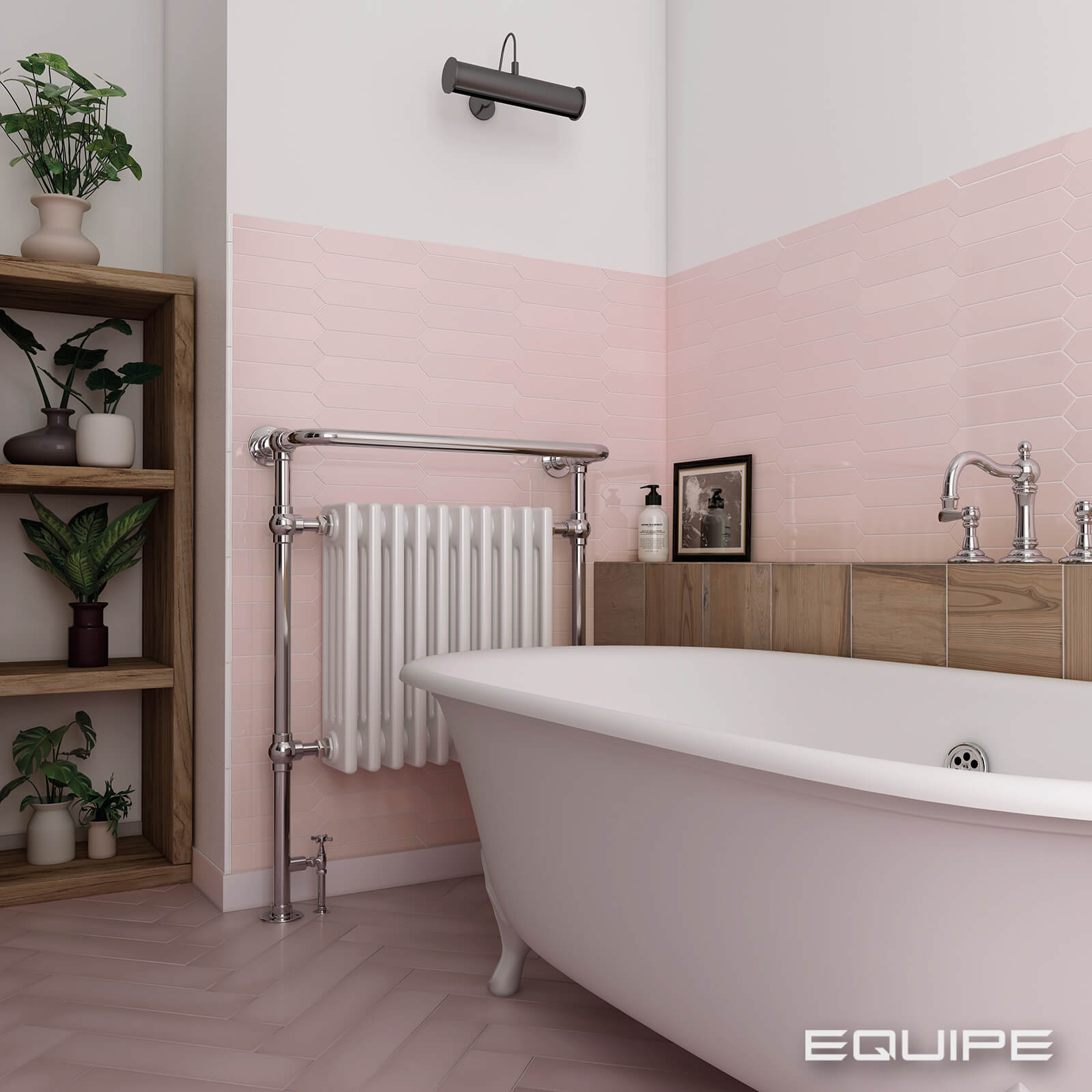 Фото в интерьере для ванной Equipe Arrow