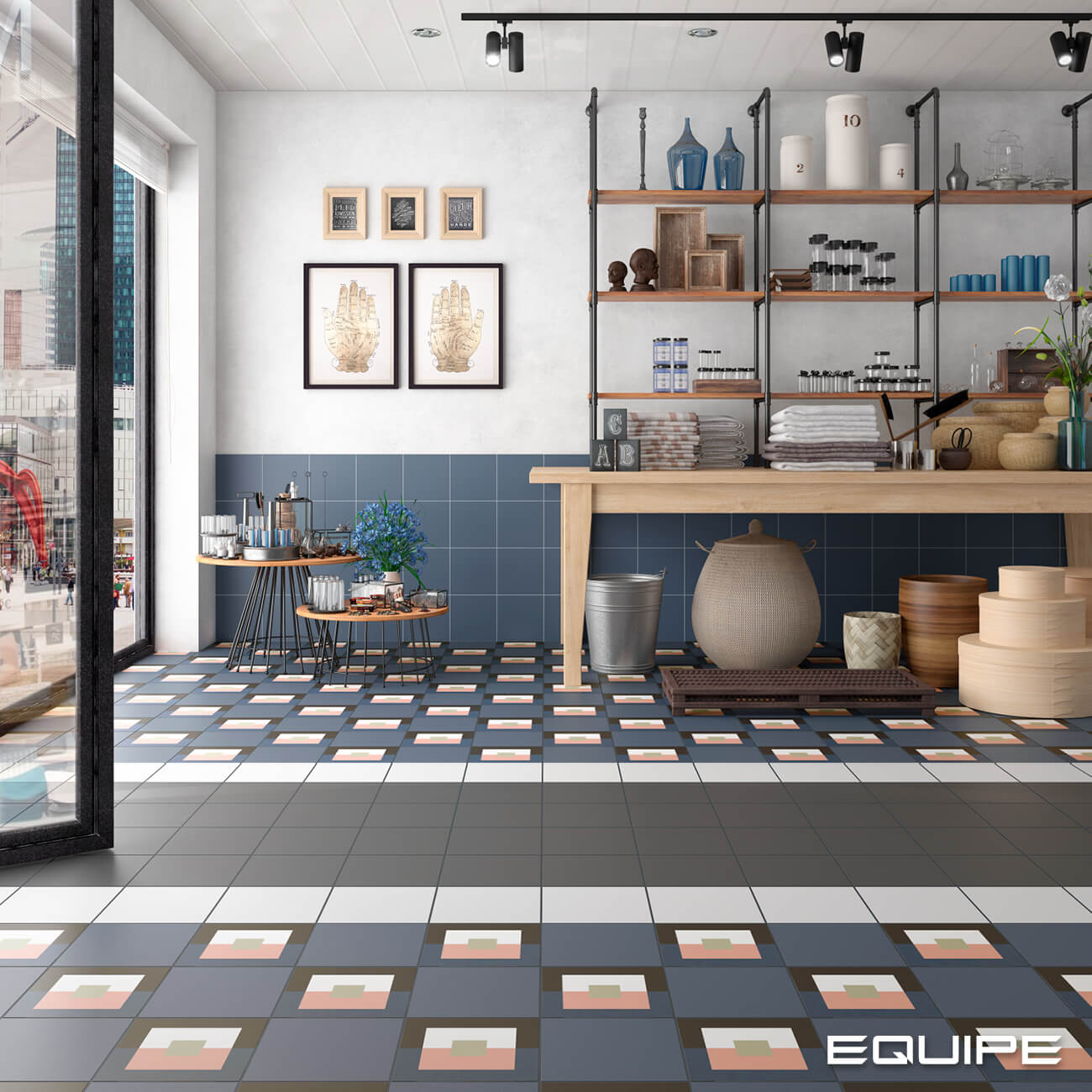 Фото в интерьере для магазина Equipe Bauhome