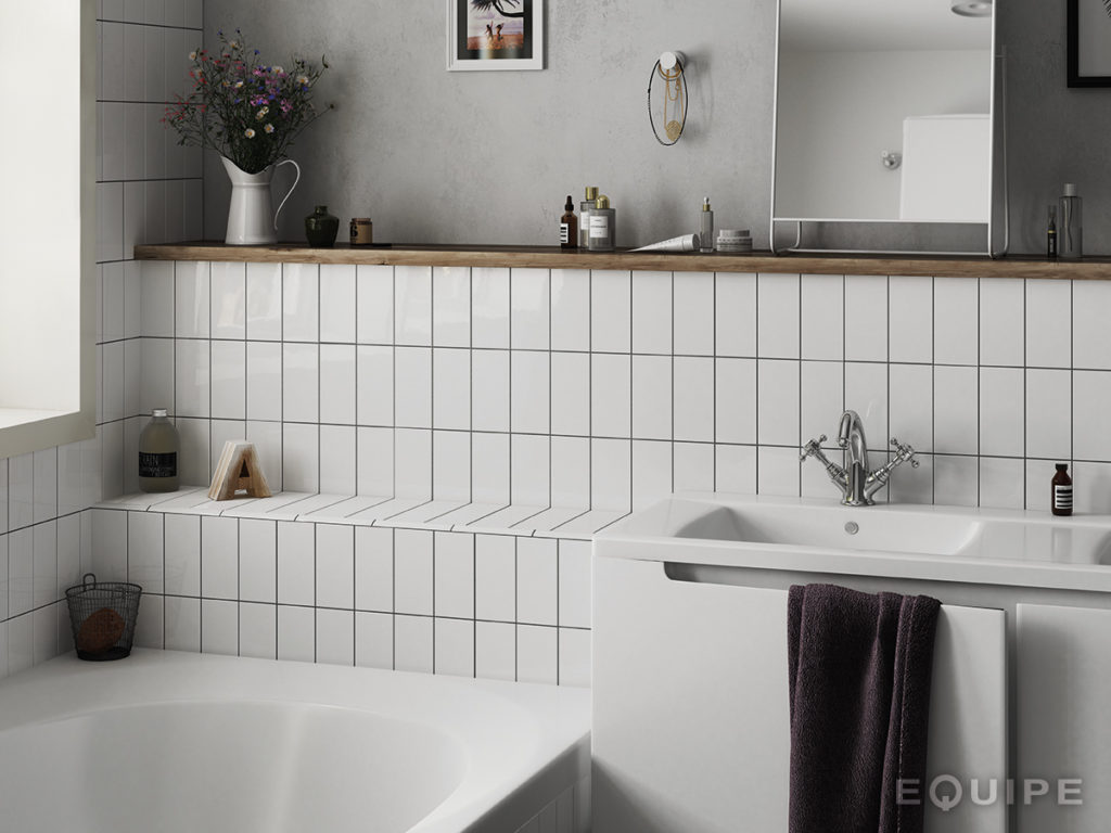Фото в интерьере для ванной Equipe InMetro
