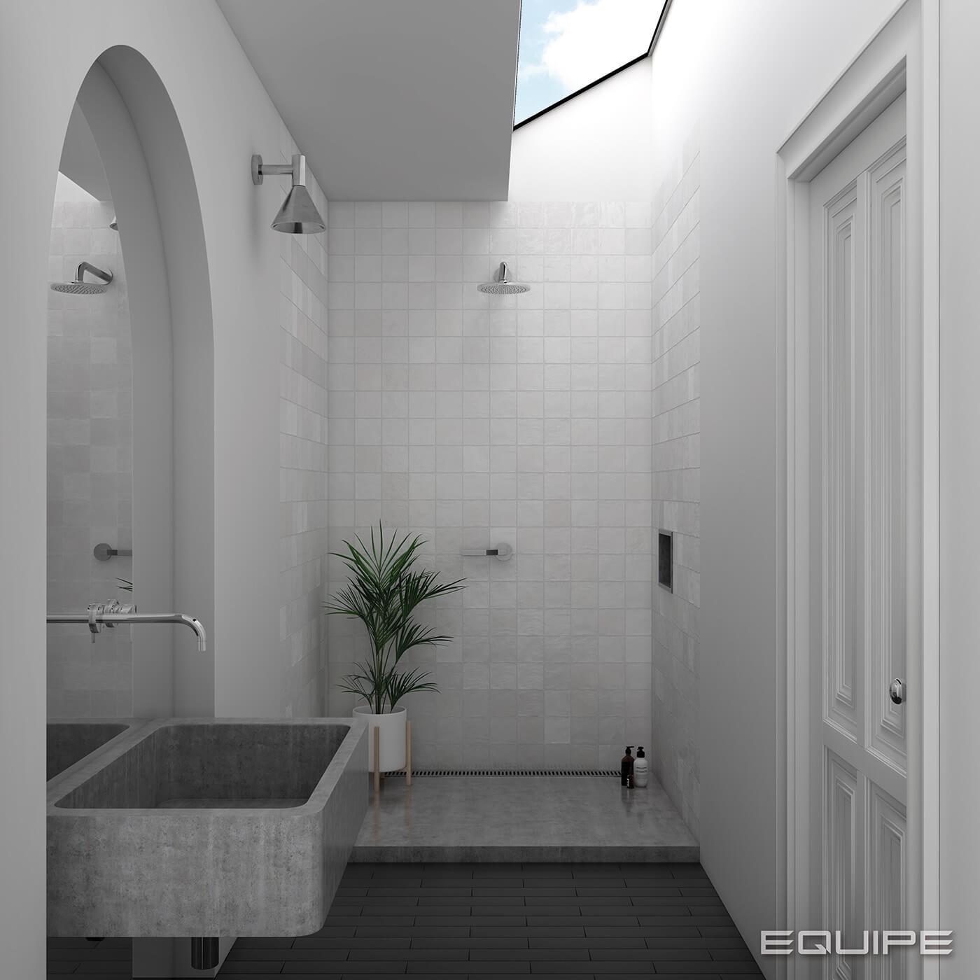 Фото в интерьере для ванной Equipe La Riviera