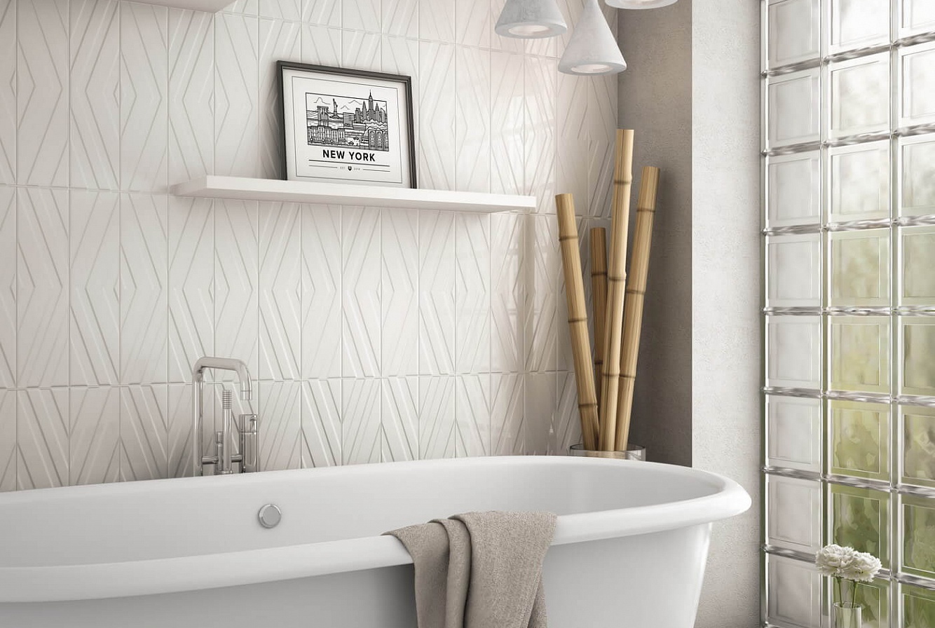 Фото в интерьере для ванной Equipe Matisse